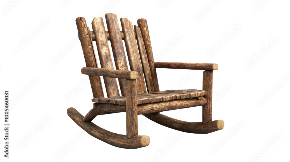 rustic wooden chair on a transparent background rustic wooden chair on a transparent background