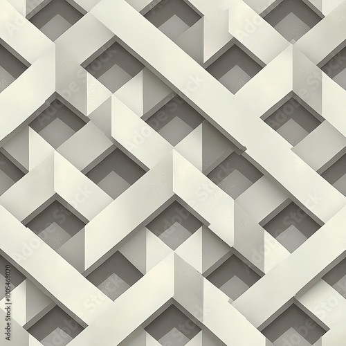 A Seamless Pattern of Scandinavianinspired minimalist tiles with clean lines and soft gray tones, ideal for modern homes