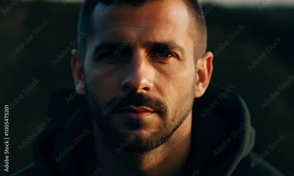 Portrait of beautiful man people. Generative AI Portrait of beautiful man people. Generative AI