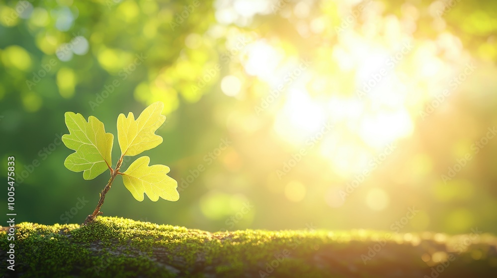 Oak Tree Leaves Representing Aging and Wisdom Oak Tree Leaves Representing Aging and Wisdom