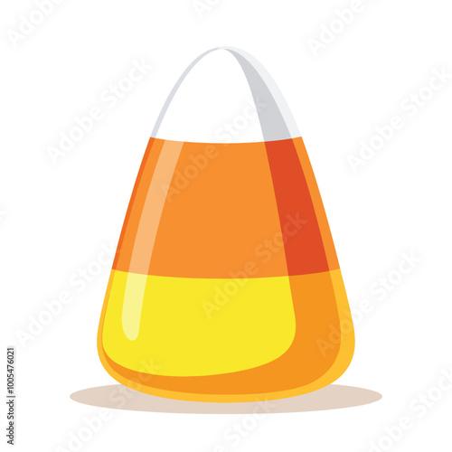 Candy Corn Illustration – Perfect for Halloween and Autumn-Themed Designs