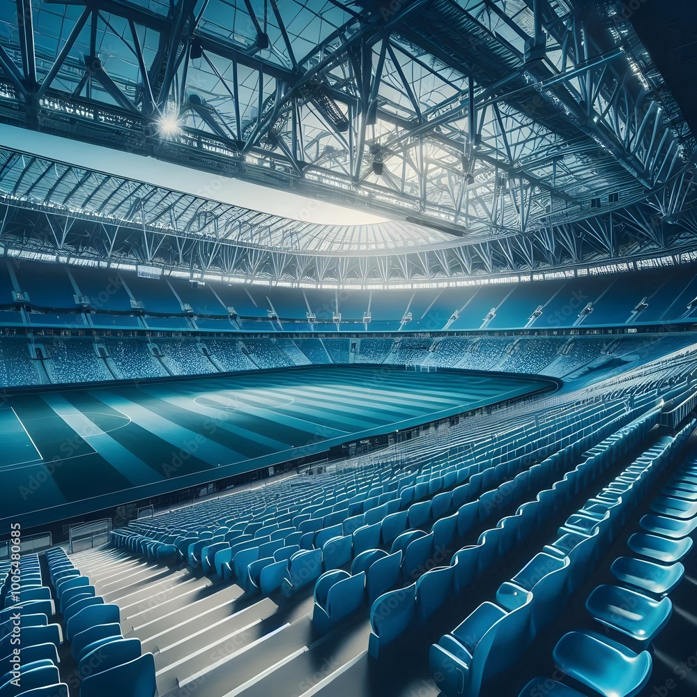 Fototapeta premium seats in a stadium