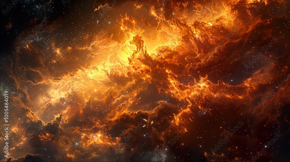 Cosmic Dance: A Stunning Nebula in Deep Space Cosmic Dance: A Stunning Nebula in Deep Space