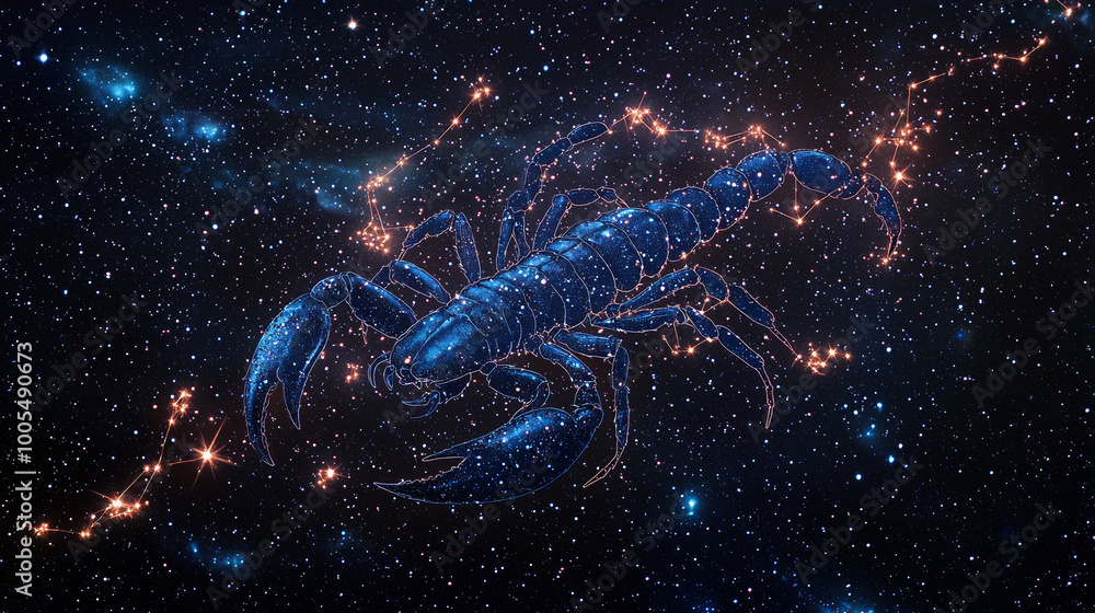 “The Fierce Scorpion: Scorpio’s Stars Aligned” “The Fierce Scorpion: Scorpio’s Stars Aligned”