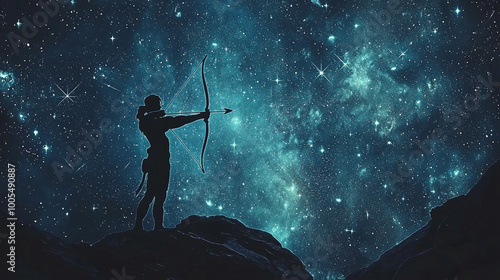 “Starry Archer: Sagittarius’ Celestial Mark”