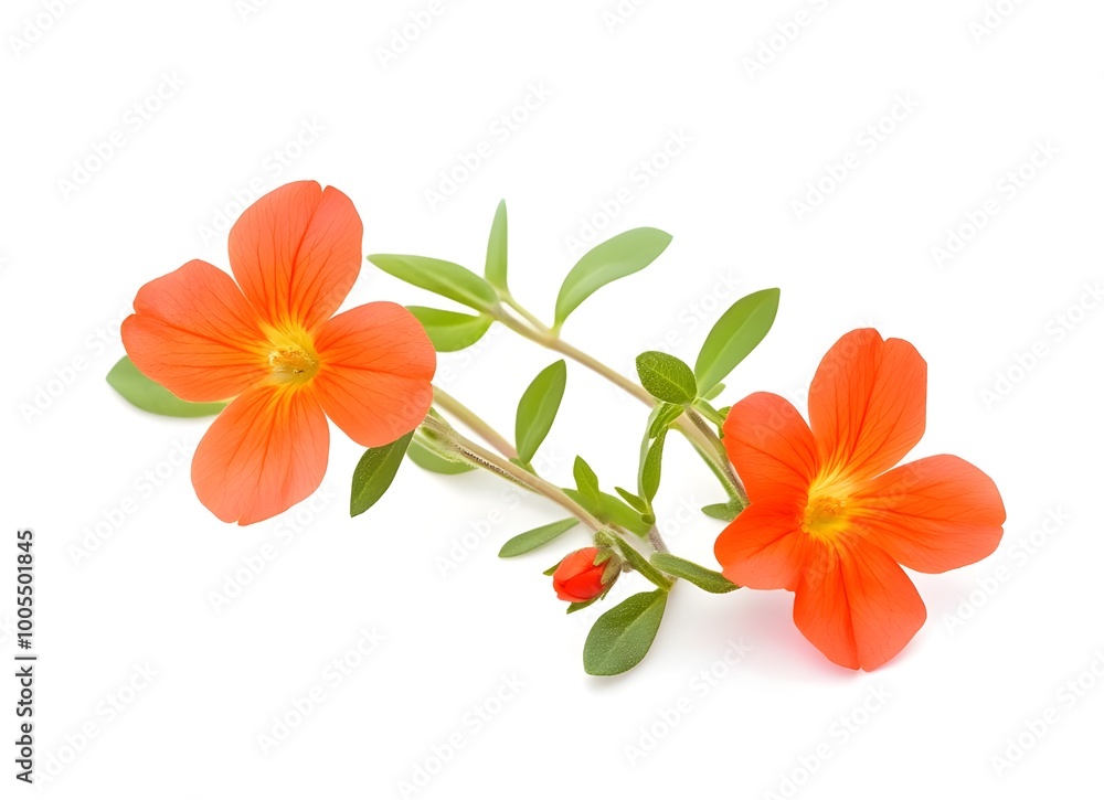 Fototapeta premium a close up of orange flowers