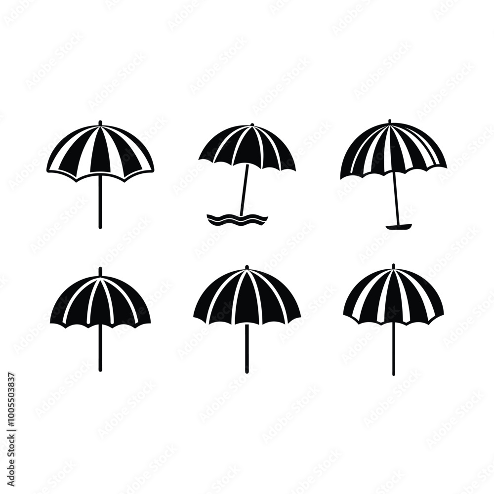 Beach-umbrella-solid on white background, Instant Digital Download. Illustration for prints on t-shirt and bags, posters Beach-umbrella-solid on white background, Instant Digital Download. Illustration for prints on t-shirt and bags, posters