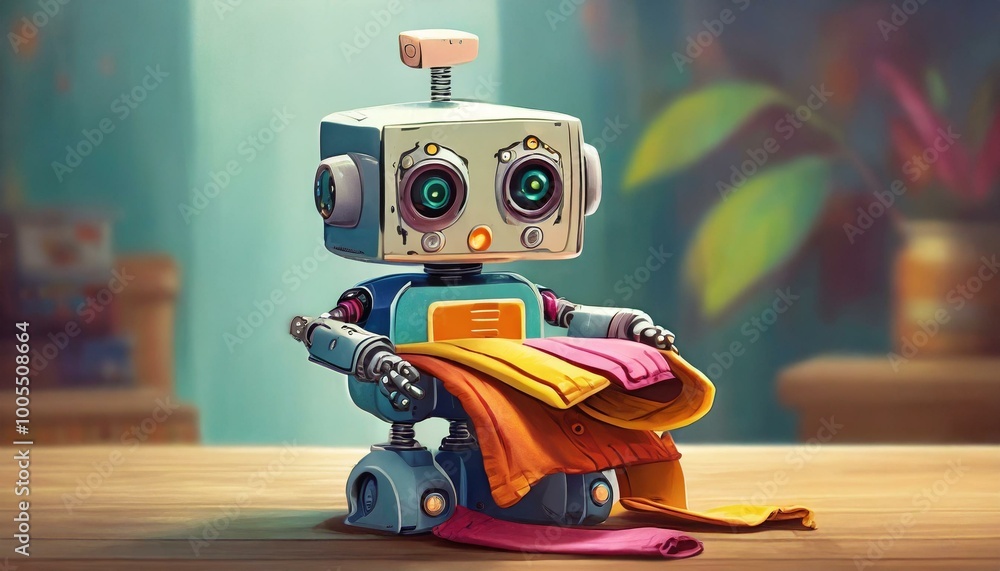 Mini Robot Cleaning a Fish Tank Mini Robot Cleaning a Fish Tank
