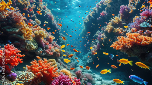 Wallpaper Mural Beautiful Coral Reef Ecosystem Torontodigital.ca