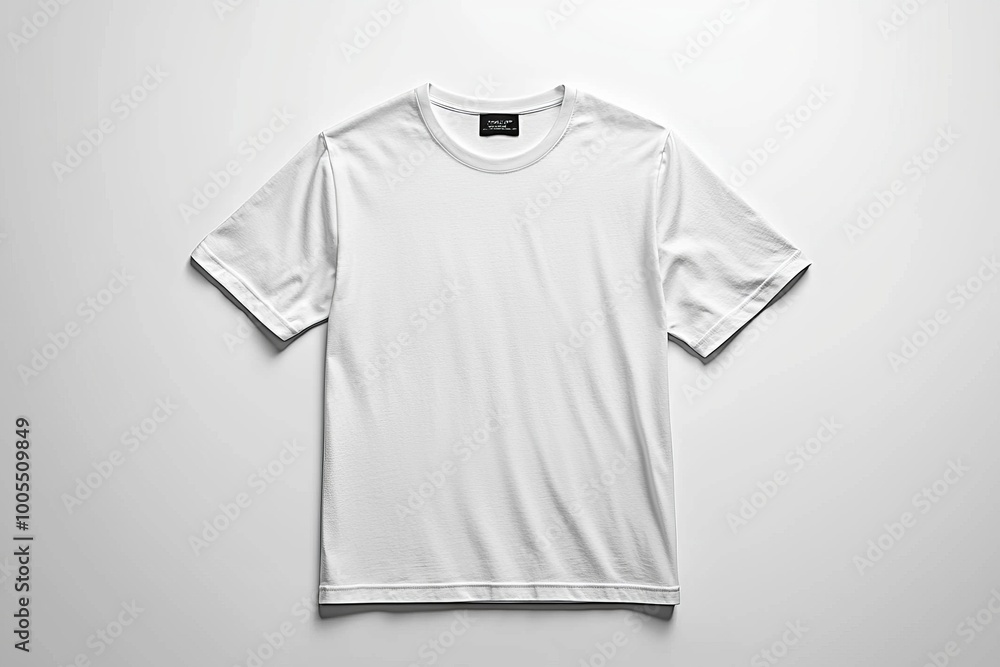 White Tshirt Mockup Isolated created with Generative AI White Tshirt Mockup Isolated created with Generative AI