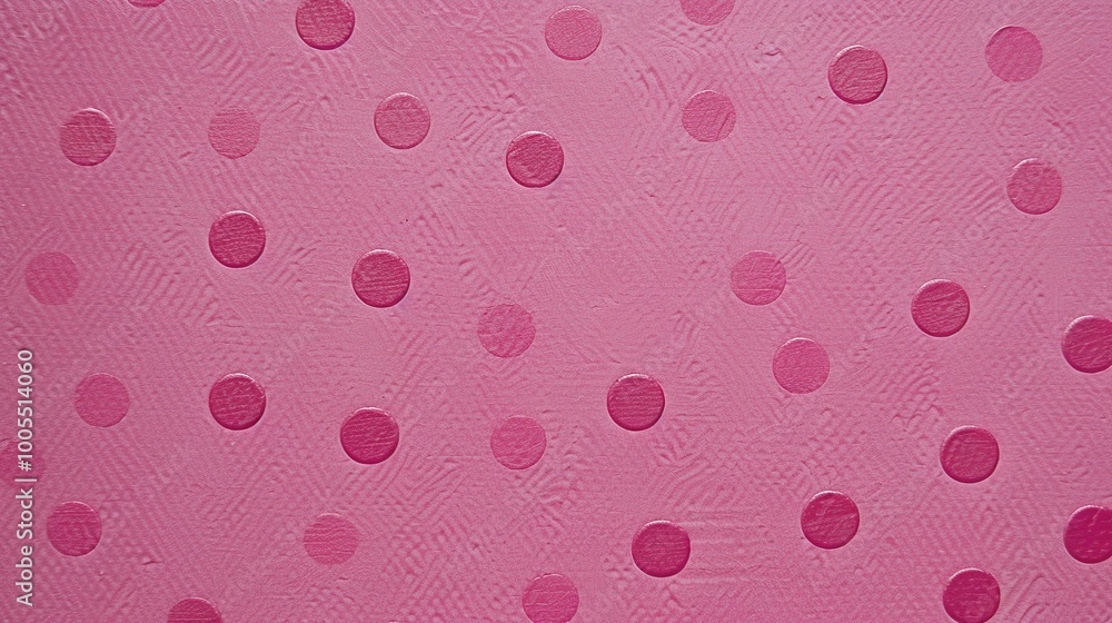 Pretty Pink Polka Dot Texture Background: A Delightful and Feminine Vision. Admire the Charm and Playfulness Pretty Pink Polka Dot Texture Background: A Delightful and Feminine Vision. Admire the Charm and Playfulness
