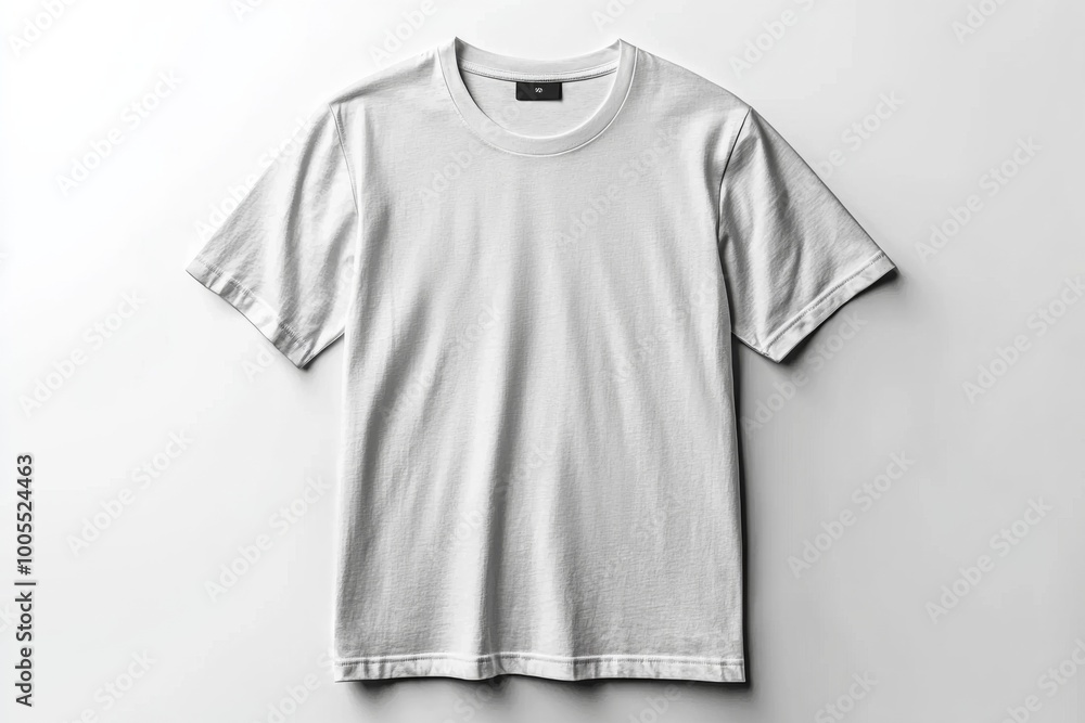 White Tshirt Mockup Isolated created with Generative AI White Tshirt Mockup Isolated created with Generative AI