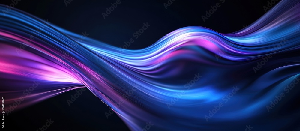 Abstract Blue and Purple Swirling Pattern Abstract Blue and Purple Swirling Pattern