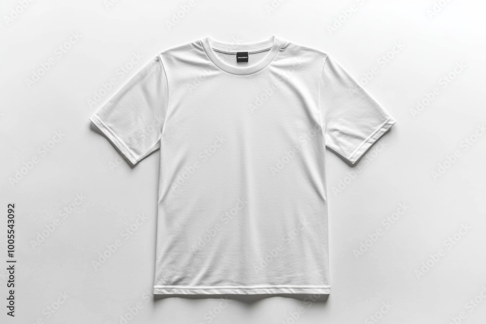 White Tshirt Mockup Isolated created with Generative AI White Tshirt Mockup Isolated created with Generative AI