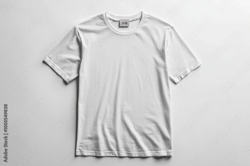 White Tshirt Mockup Isolated created with Generative AI White Tshirt Mockup Isolated created with Generative AI
