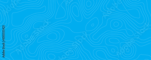 sky blue seamless smooth lines curves topography vector abstract digital backdrop design illustration abstract vector 