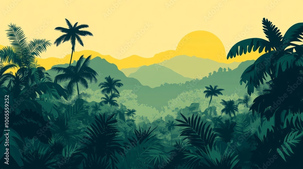 Animal silhouette flat Icons with illustration Animal silhouette flat Icons with illustration