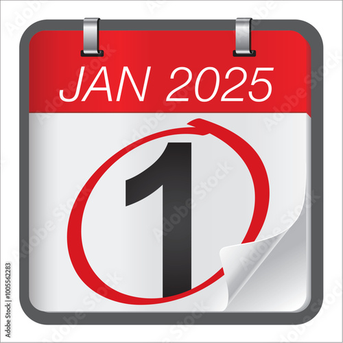 2025 New Year Calendar