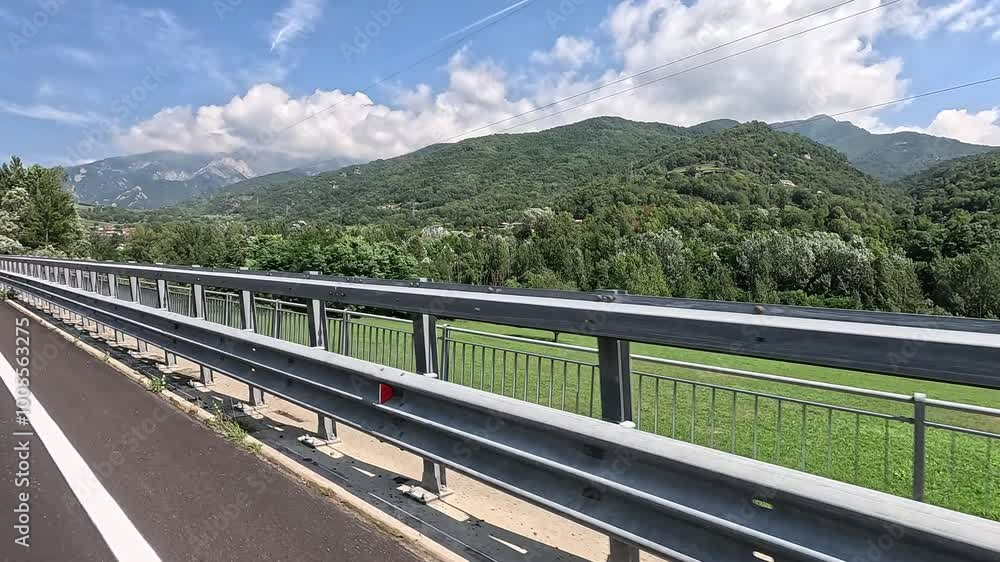Scenic Drive Through Piedmont, Italy Scenic Drive Through Piedmont, Italy