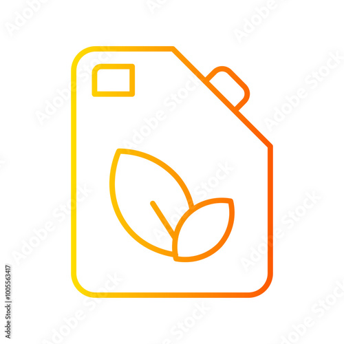 gas can gradient icon