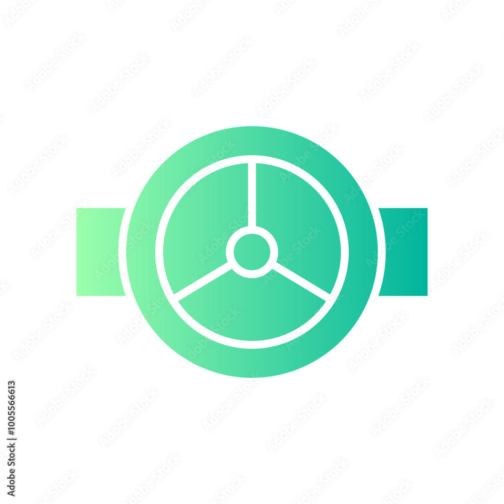 valve gradient icon valve gradient icon
