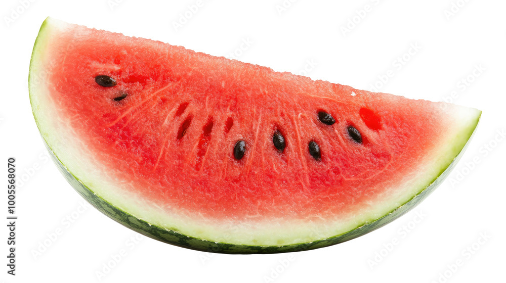 watermelon slice on a transparent background watermelon slice on a transparent background