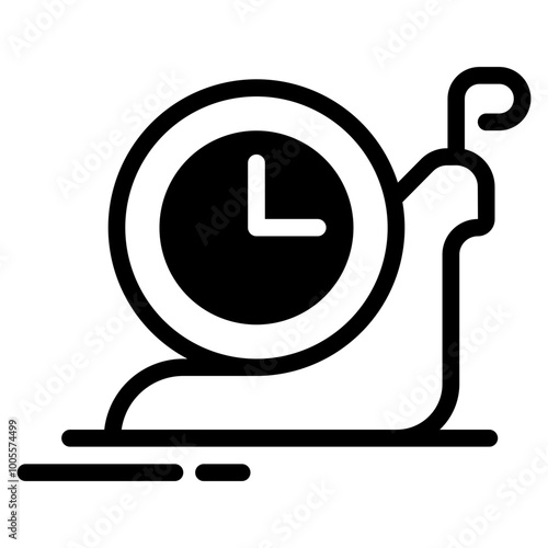 slow speed snail icon