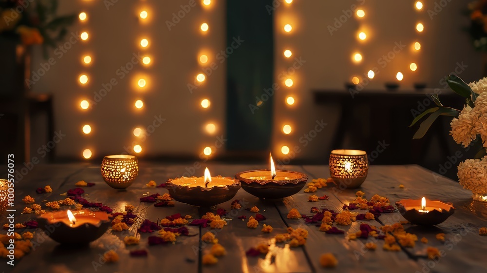 Minimal Diwali props with a modern feel Minimal Diwali props with a modern feel