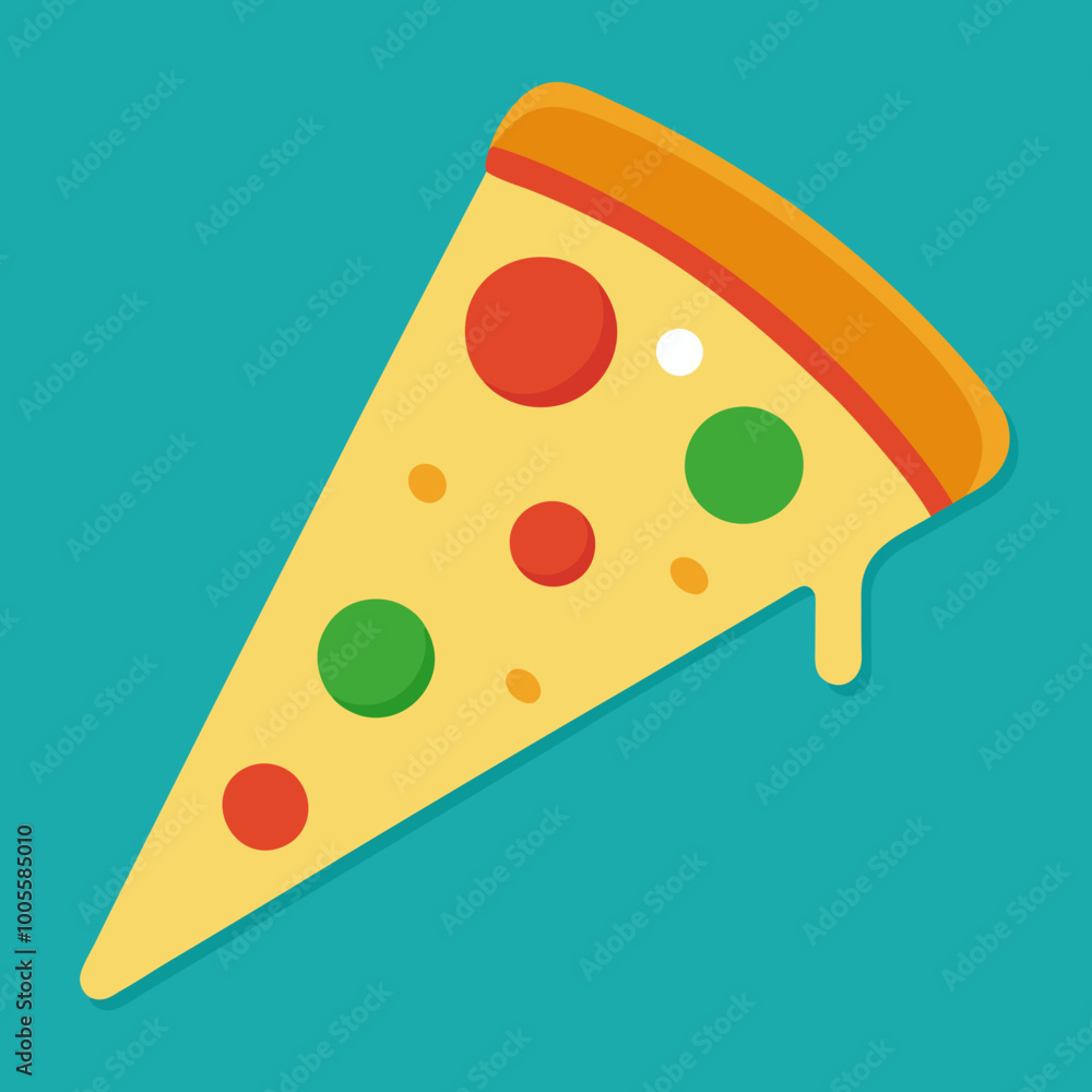 Irresistible Cheesy Pizza Slice Topped with Pepperoni and Fresh Ingredients
Irresistible Cheesy Pizza Slice Topped with Pepperoni and Fresh Ingredients