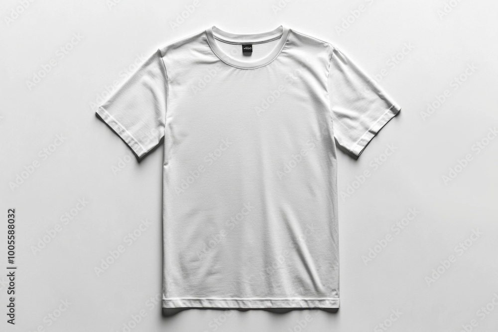 White Tshirt Mockup Isolated created with Generative AI White Tshirt Mockup Isolated created with Generative AI
