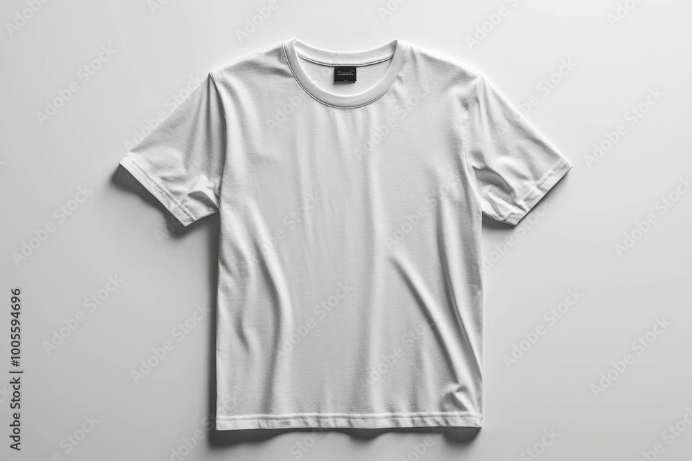 White Tshirt Mockup Isolated created with Generative AI White Tshirt Mockup Isolated created with Generative AI