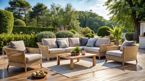 Transform your outdoor spaces with our luxurious garden lounge furniture, combining exquisite design and ultimate