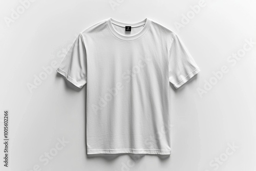 White Tshirt Mockup Isolated created with Generative AI