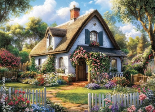 Cottage Garden Charm.