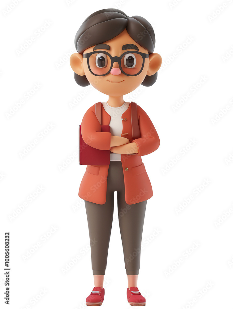 teacher isolsted white background teacher isolsted white background