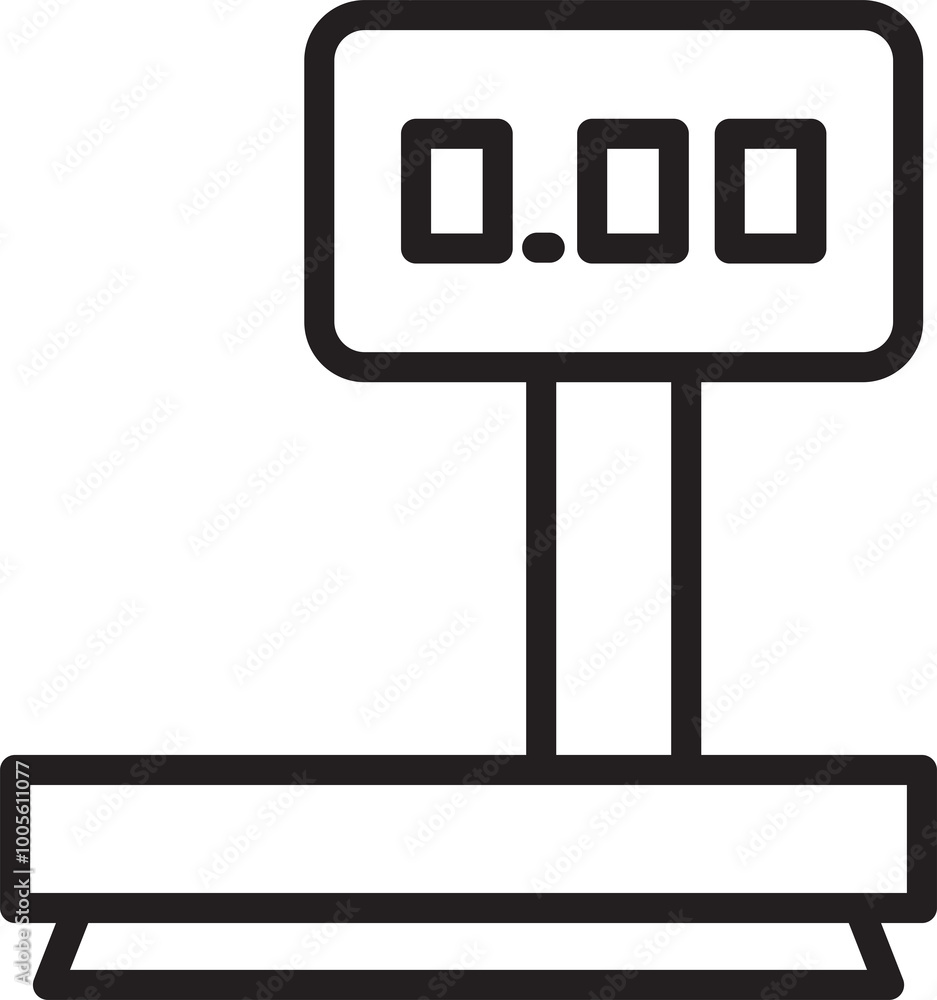 Weight Scale Icon Weight Scale Icon