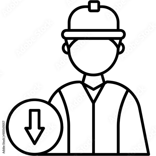 Labor Shortage Icon