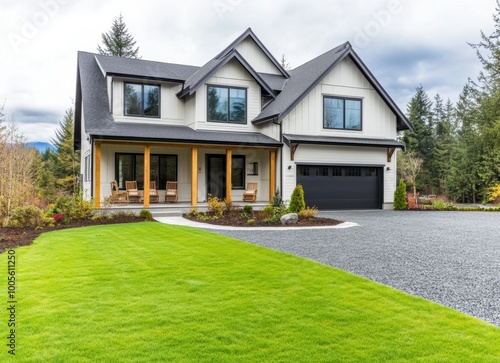 Modern Farmhouse Exterior.