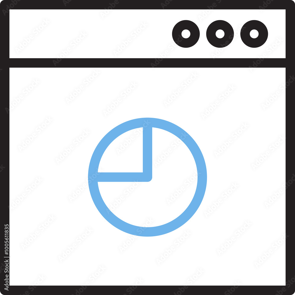 Web and Pie Chart Icon
Web and Pie Chart Icon
