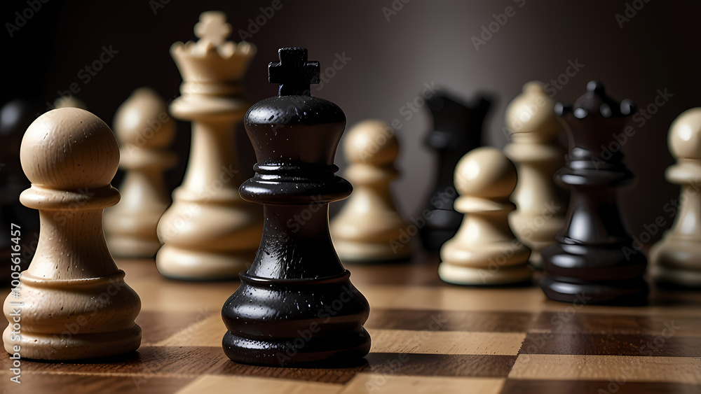 close-up image of chess pawns, focusing on their intricate textures and craftsmanship close-up image of chess pawns, focusing on their intricate textures and craftsmanship