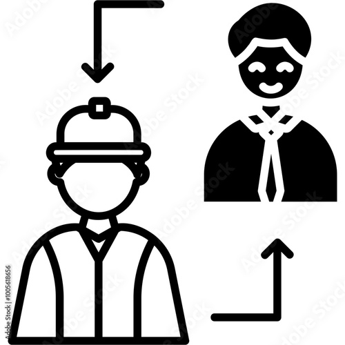 Occupational Migration Icon
