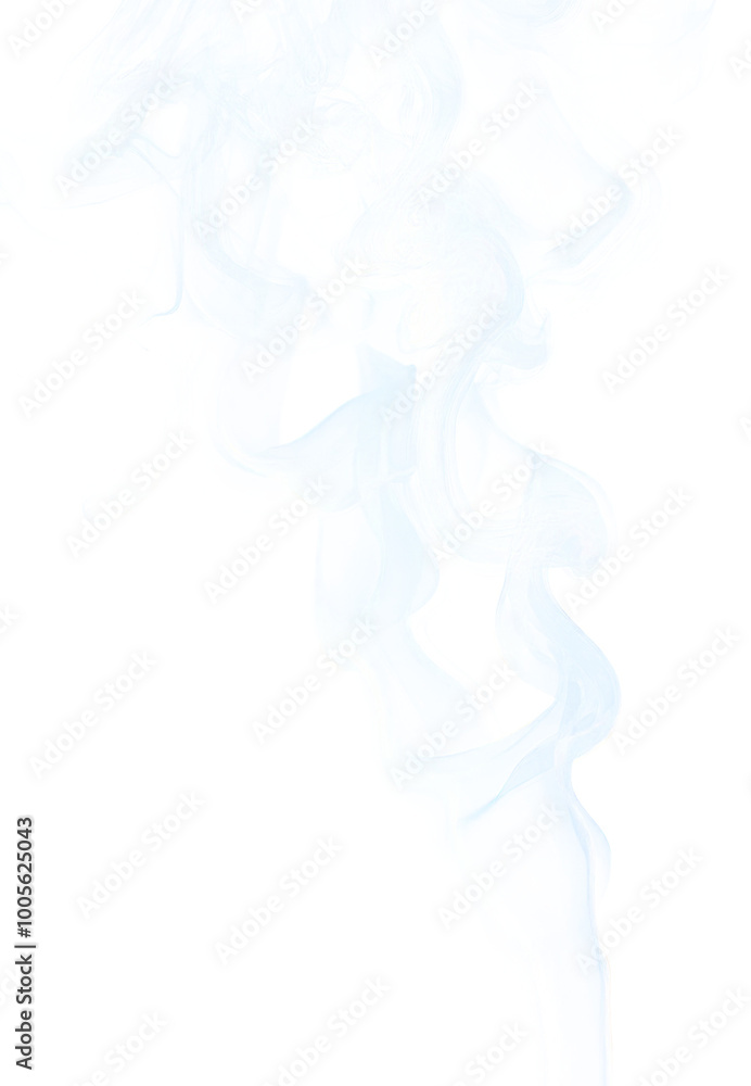 Abstract White Smoke Swirls Abstract White Smoke Swirls