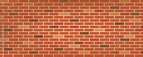 Abstract brick textured vector background