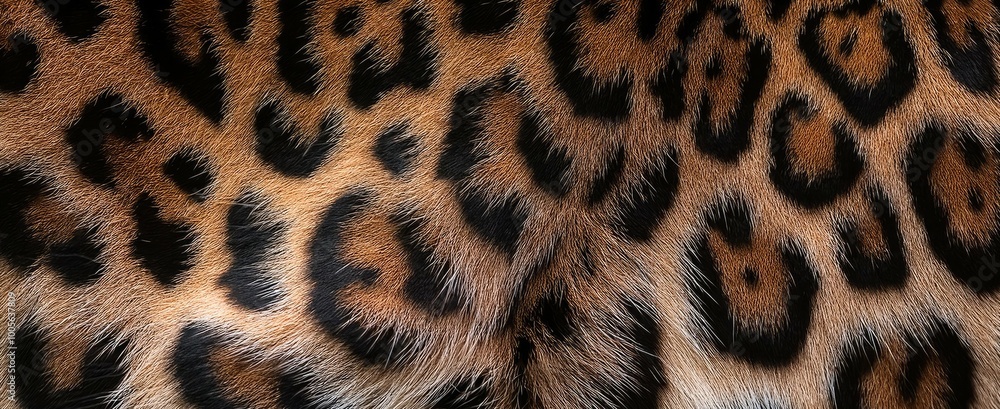 Stunning Leopard Skin Texture in Close-Up Stunning Leopard Skin Texture in Close-Up