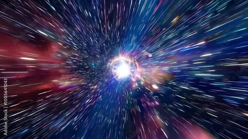 Cosmic exploration with celestial objects and star trails Cosmic exploration with celestial objects and star trails