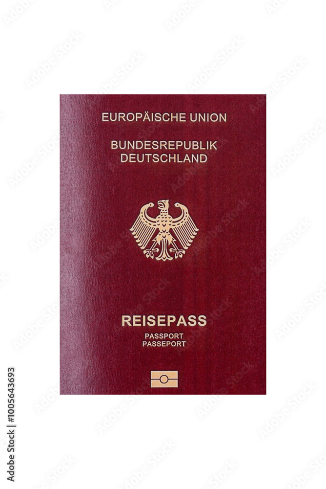 International passport of a citizen of Germany International passport of a citizen of Germany