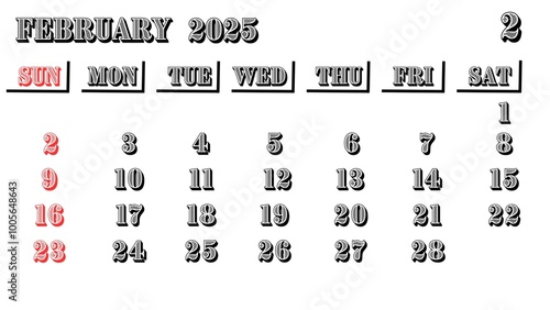 calendar2025