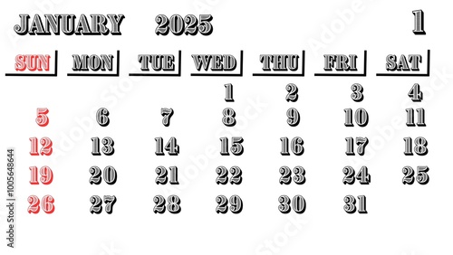 calendar2025