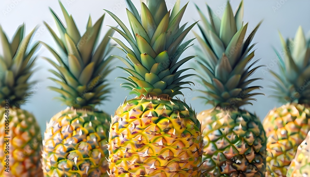 close up of pineapple, fresh pineapples, close up photo close up of pineapple, fresh pineapples, close up photo