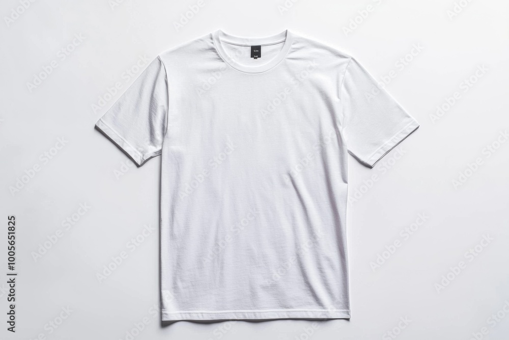 White Tshirt Mockup Isolated created with Generative AI White Tshirt Mockup Isolated created with Generative AI